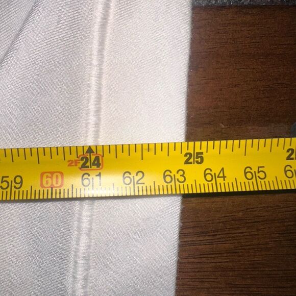 ATHLETA $69 Weekender Long Sleeve Ruched Boat Neck Tencel Top white L NEW - Picture 12 of 12